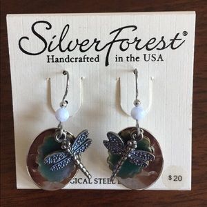 Silver Forest Earrings